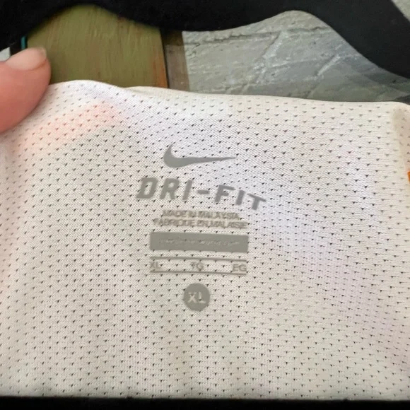 Nike DriFit Sleeveless Top - Purple, Orange, and White - Picture 3 of 4